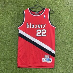 Portland Trailblazers Hardwood Classics Jersey Mens Medium Clyde Drexler #22